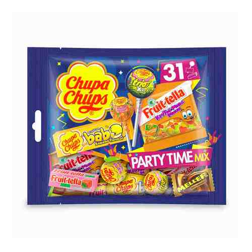 Набор кондитерских изделий Chupa Chups Party Time Mix 380 г