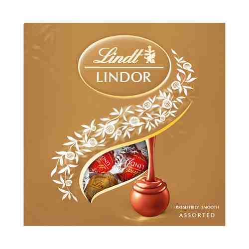 Набор конфет Lindor Lindt ассорти 125 г