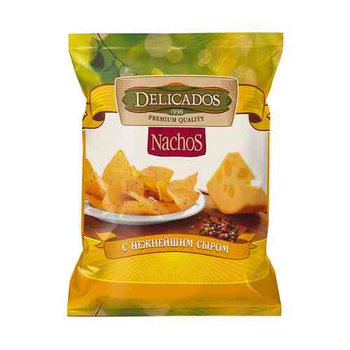 Начос кукурузные Delicados Nachos с сыром 150 г