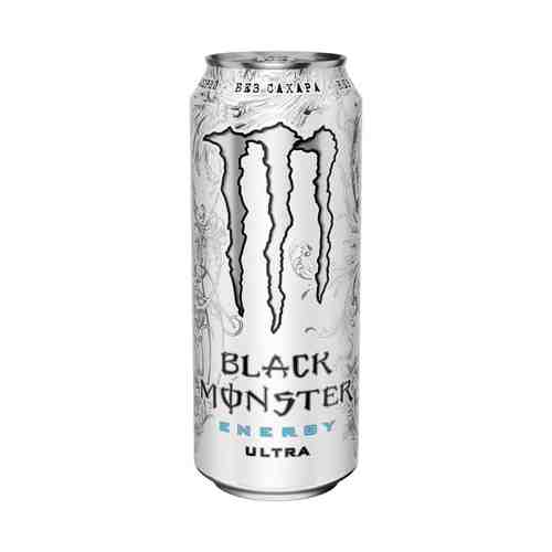 Напиток энергетический Black Monster ultra газированный безалкогольный 0,449 л