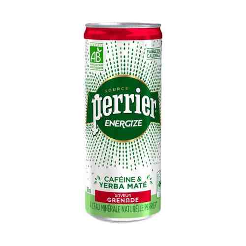 Напиток энергетический Perrier Energize гранат тонизирующий газированный 0,33 л