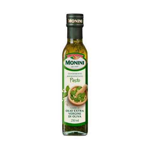 Оливковое масло Monini Pesto Extra Virgin базилик-кедровые орешки 250 мл