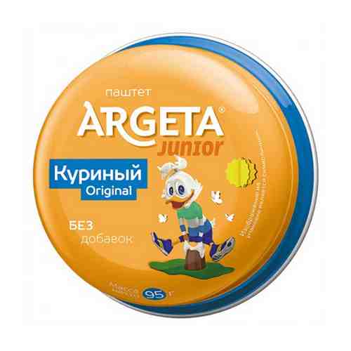 Паштет куриный Argeta Junior Original 95 г