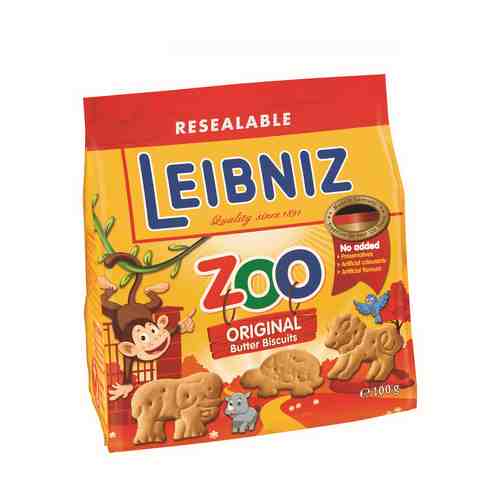 Печенье Bahlsen Leibniz Zoo original 100 г