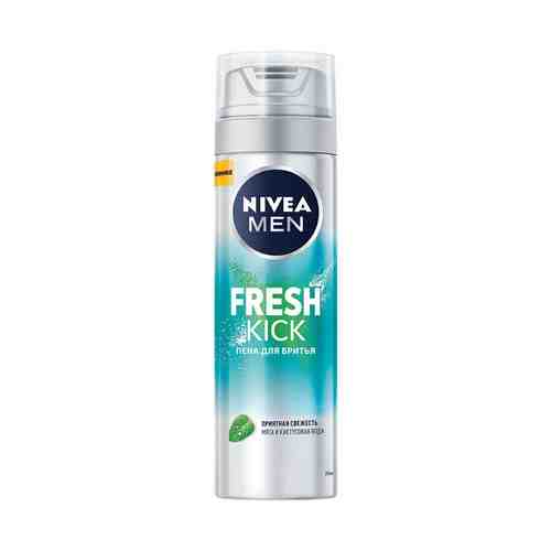 Пена Nivea Men Fresh Kick для бритья с ментолом 200 мл