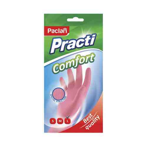 Перчатки Paclan Practi Comfort резиновые размер L