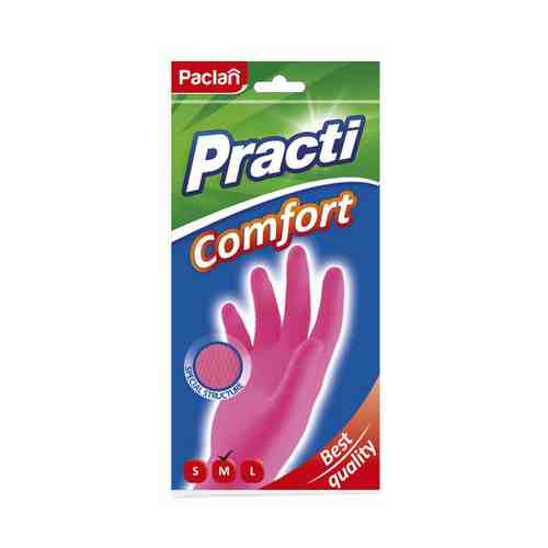 Перчатки Paclan Practi Comfort резиновые размер M