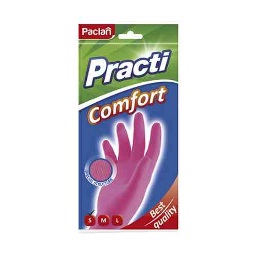 Перчатки Paclan Practi Comfort резиновые размер S