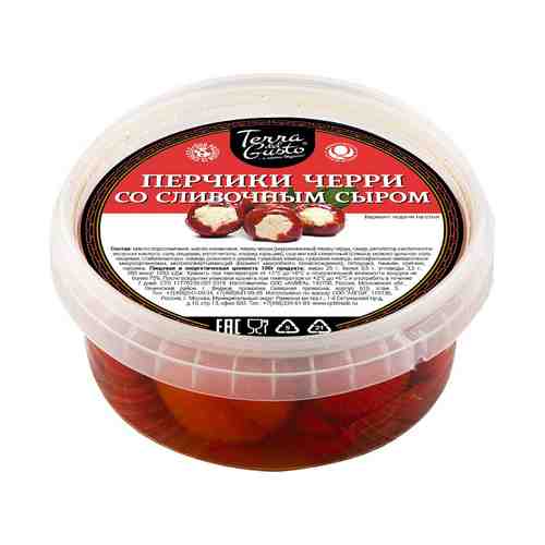 Перец черри Terra del Gusto со сливочным сыром 250 г