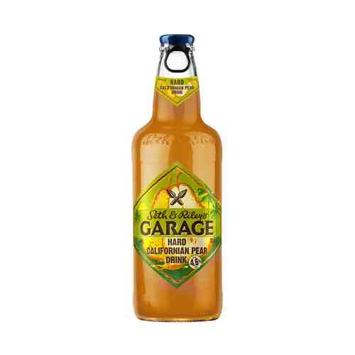 Пивной напиток Seth Riley's Garage Hard Californian Pear пастеризованный 4,6% 0,4 л