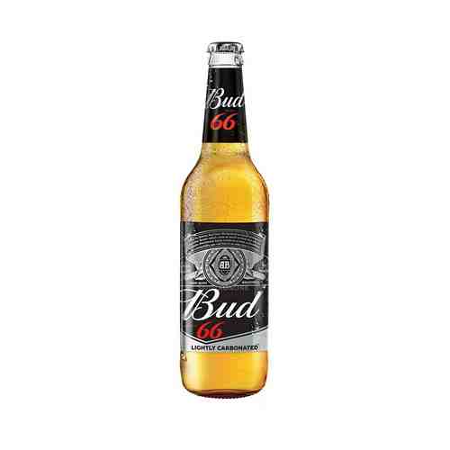 Пиво Bud 66 светлое фильтрованное пастеризованное 4,3% 0,44 л