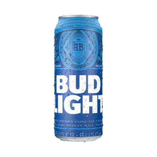 Пиво Bud Light светлое 4,1% 0,45 л