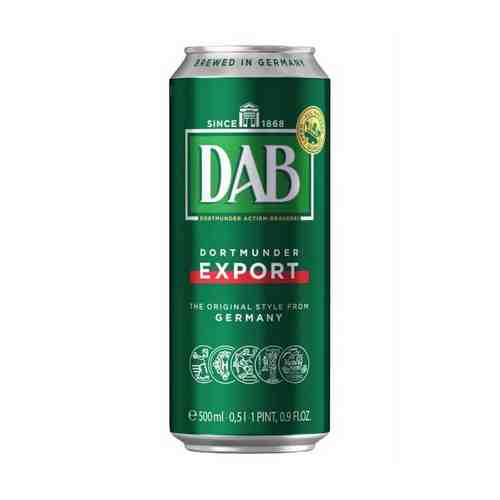 Пиво DAB Original светлое 5% 0,5 л