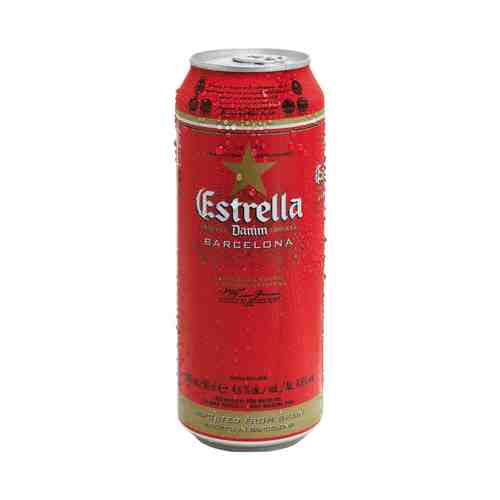 Пиво Estrella Damm светлое 4,6% 0,5 л