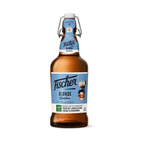 Пиво Fischer Tradition светлое 6% 650 мл