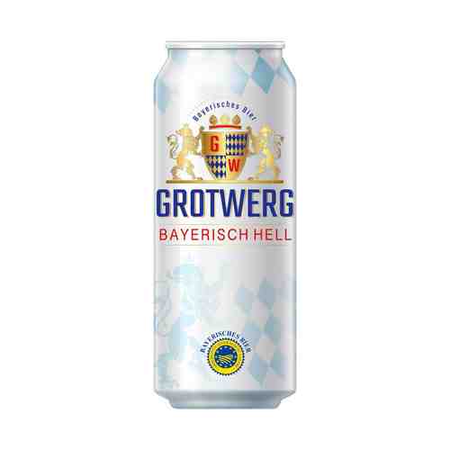 Пиво Grotwerg Bayerisch Dunkel темное 5,3% 0,5 л