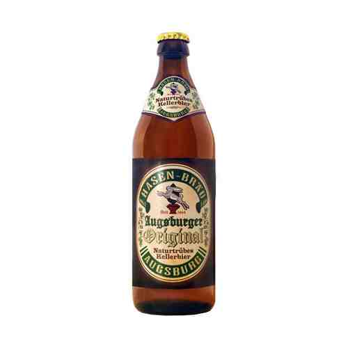 Пиво Hasen-Brau Augsburger Original светлое 5,4% 0,5 л