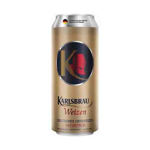 Пиво Karlsbrau Weizen светлое 5,1% 0,5 л