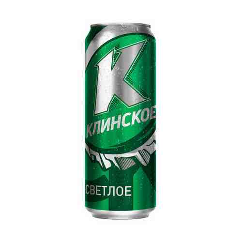 Пиво Клинское светлое 4,7% 0,45 л