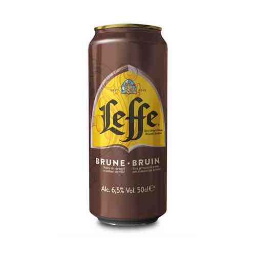 Пиво Leffe Bruin темное 6,5% 0,5 л