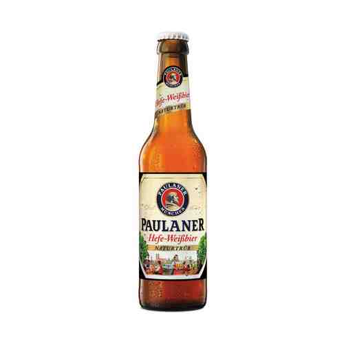 Пиво Paulaner Hefe-Weissbier Naturtrub светлое 5,5% 0,33 л