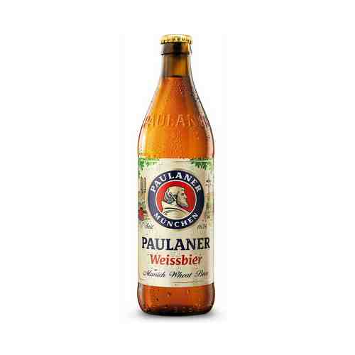 Пиво Paulaner Hefe-Weissbier светлое 5,5% 0,5 л