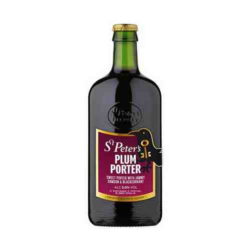 Пиво St. Peter's Plum Porter темное 5% 0,5 л