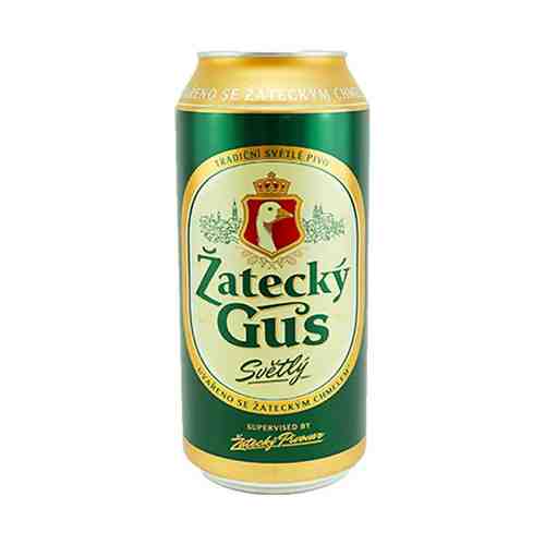 Пиво Zatecky Gus светлое 4,6% 0,9 л