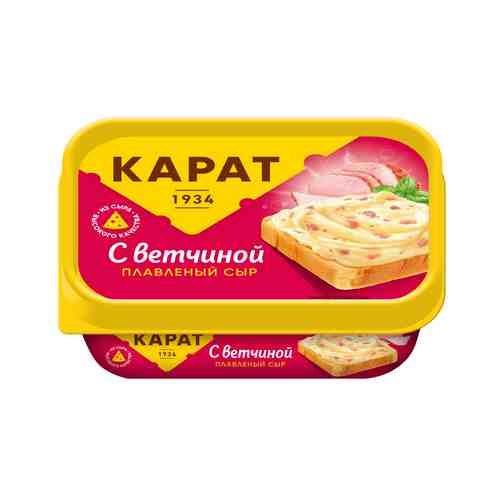 Плавленый сыр Карат с Ветчиной 45% 200 г