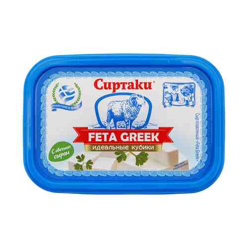 Плавленый сыр Сиртаки Feta Greek 45% 200 г