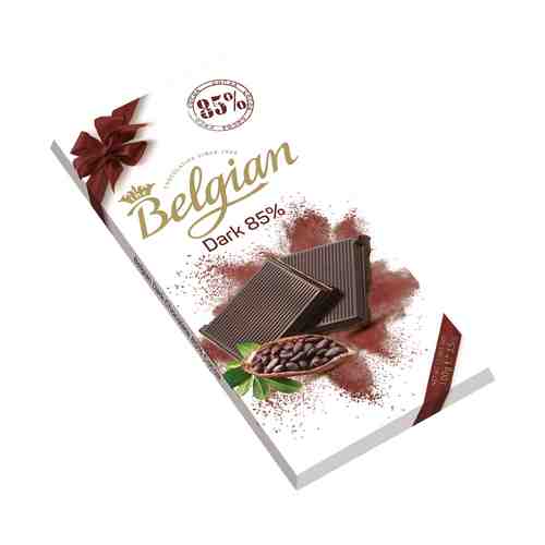 Плитка Belgian Chocolates горькая 85% 100 г