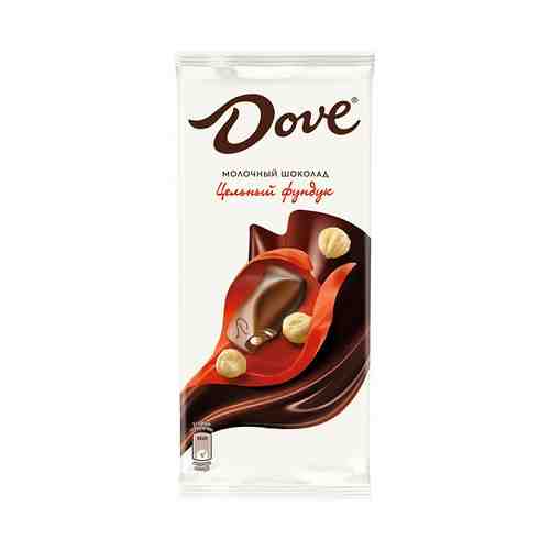 Плитка Dove молочный шоколад с цельным фундуком 90 г