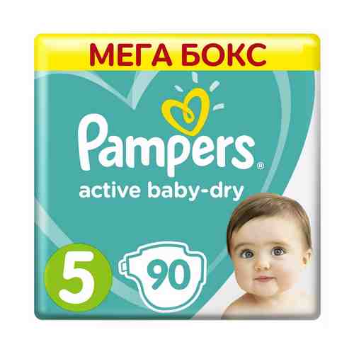 Подгузники Pampers Active Baby Dry 5 (11-16 кг) 90 шт