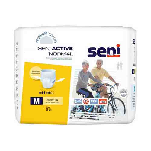 Подгузники-трусики для взрослых Seni Active Normal р M 10 шт