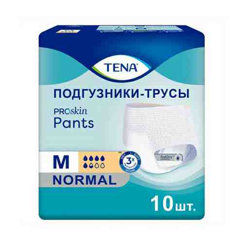 Подгузники-трусики для взрослых Tena Pants Normal р M 10 шт