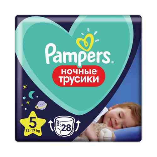 Подгузники-трусики Pampers Night Pants Junior ночные 5 12-17 кг 28 шт