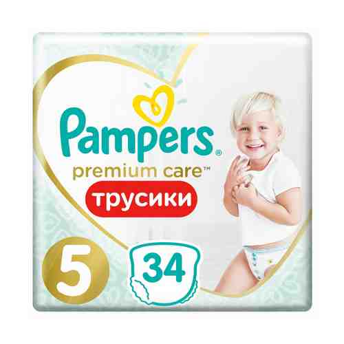 Подгузники-трусики Pampers Premium Care Pants 5 (12-17 кг) 34 шт