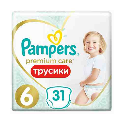 Подгузники-трусики Pampers Premium Care Pants 6 (15+ кг) 31 шт