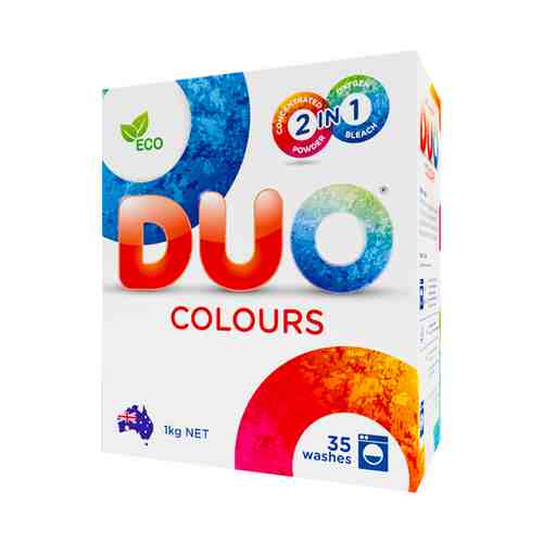 Порошок Duo Colours для стирки цветного белья концентрированый 1 кг