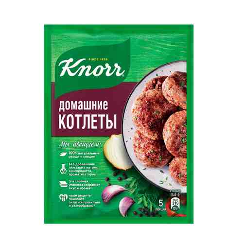 Приправа Knorr на второе Домашние котлеты 44 г