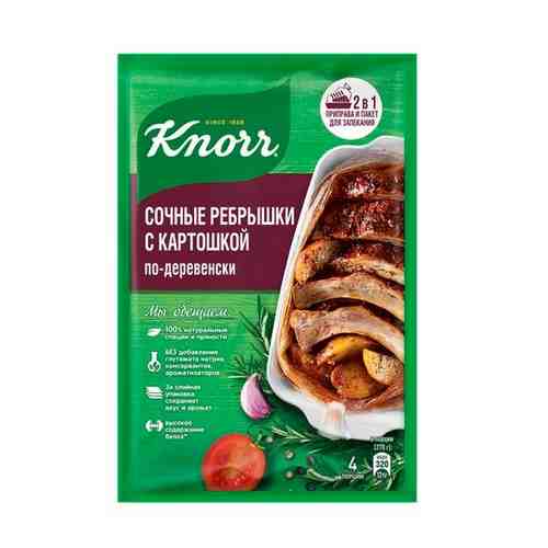 Приправа Knorr На второе По-деревенски сочные ребрышки с картошкой 23 г