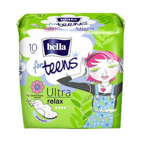 Прокладки Bella for teens Ultra Relax гигиенические 10 шт
