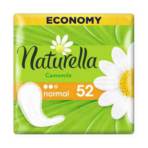 Прокладки ежедневные Naturella Normal с ароматом ромашки 52 шт