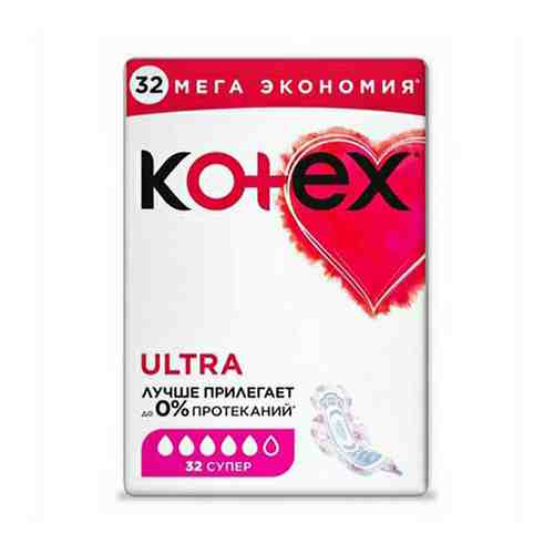 Прокладки женские Kotex Ultra Super 32 шт