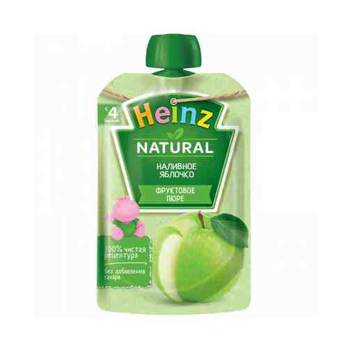 Пюре Heinz Natural Наливное яблочко с 4 месяцев 90 г