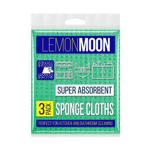 Салфетки Lemon Moon Retro целлюлозные 3 шт