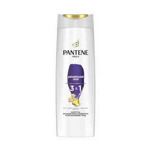 Шампунь Pantene Pro-V 3 в 1 Дополнительный объем для тонких лишенных объема волос 360 мл