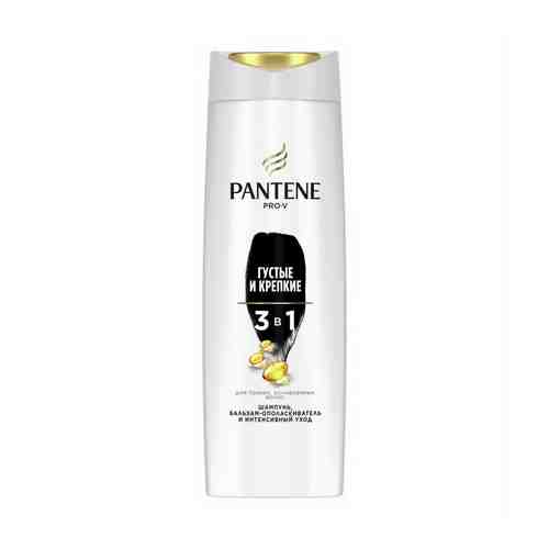 Шампунь Pantene Pro-V 3 в 1 Густые и крепкие для тонких ослабленных волос 360 мл