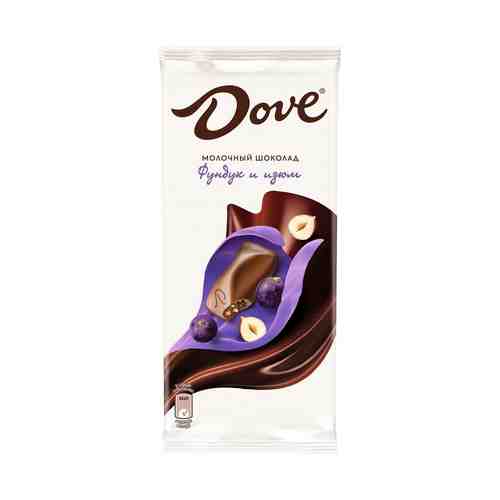 Шоколад Dove молочный фундук и изюм 90 г