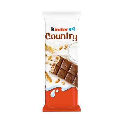 Шоколад Kinder Chocolate молочный со злаками 23,5 г